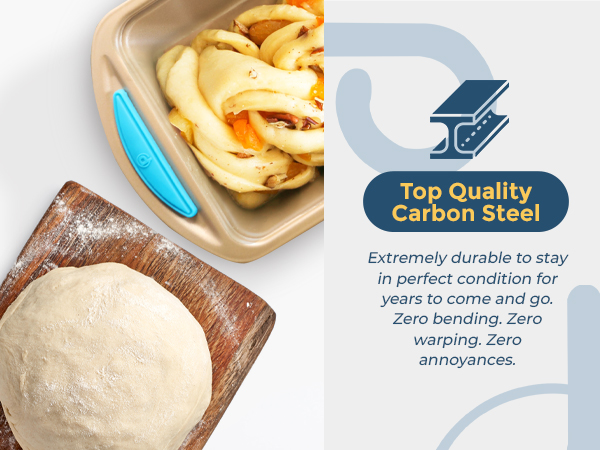 Extremely durable to stay in perfect condition. Zero bending. Zero warping. Zero annoyances.