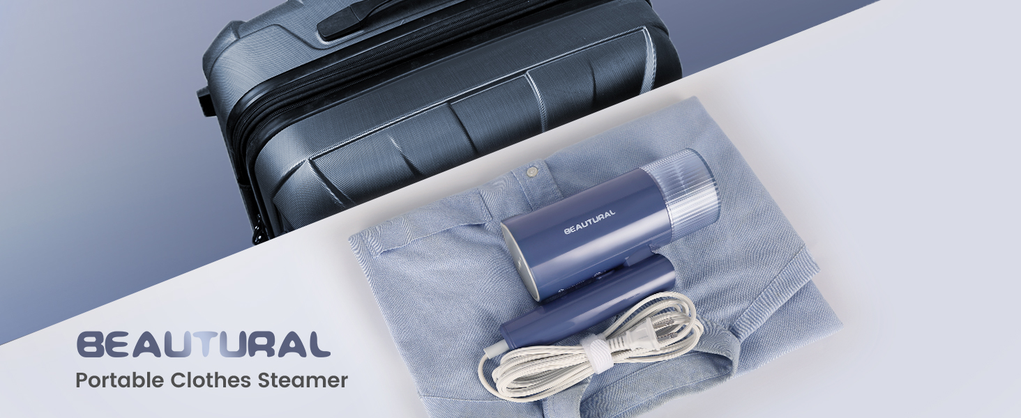 BEAUTURAL Portable Clothes Steamer