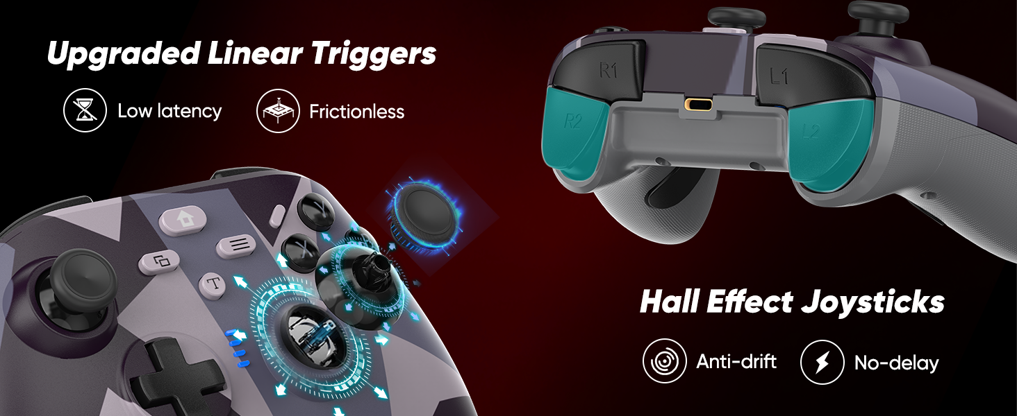 hall joysticks