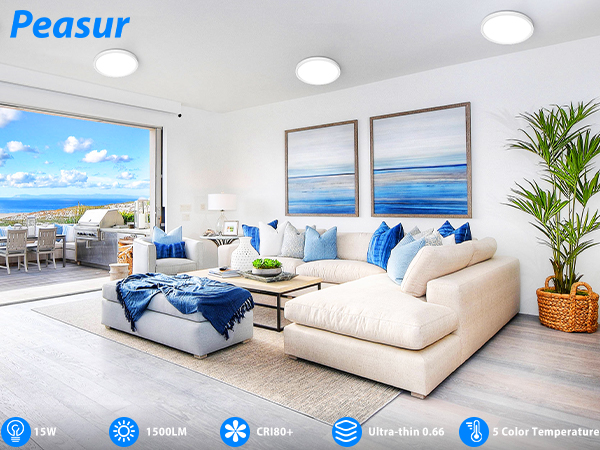 ceiling light fixture 7inch