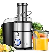 KOIOS 1300W Centrifugal Juicer Machines, High Juice Yield Juice Extractor with 3 inch Wide Feed C...