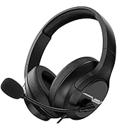 Gaming Headset for Xbox One, PS5, PS4, PC, Sega Game Gear and Other Devices with 3.5mm Audio Jack...