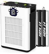 DAYETTE Air Purifiers for Home Large Room Up to 3400 Ft² with TVOC &amp; PM2.5 Sensors, Pet Mode, Aro...