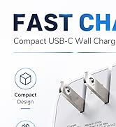 Foldable 90° USB-C wall charger compact fast charging reliable