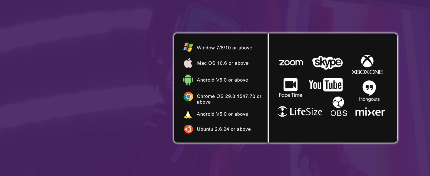 wide call imac internet connect low compatible chromebook fps quality conferencing twitch adjustabl