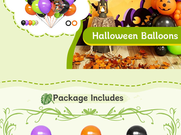 halloween balloons