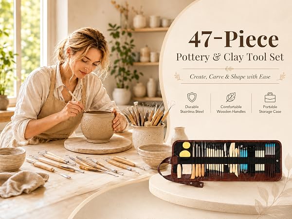 Pottery Tools Kit