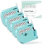 EazeID Label Tape Compatible for Brother Ptouch PT-M95 PT-90 Replacement for Brother P Touch M Ta...