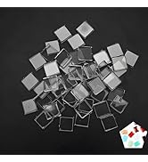 50pcs Nail Polish Color Swatch, Glass Nail Gel Polish Color Display Card DIY Transparent Nail Pol...