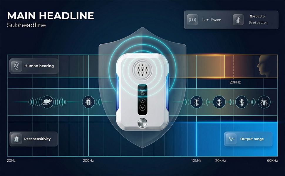 rodent repellent ultrasonic plug in