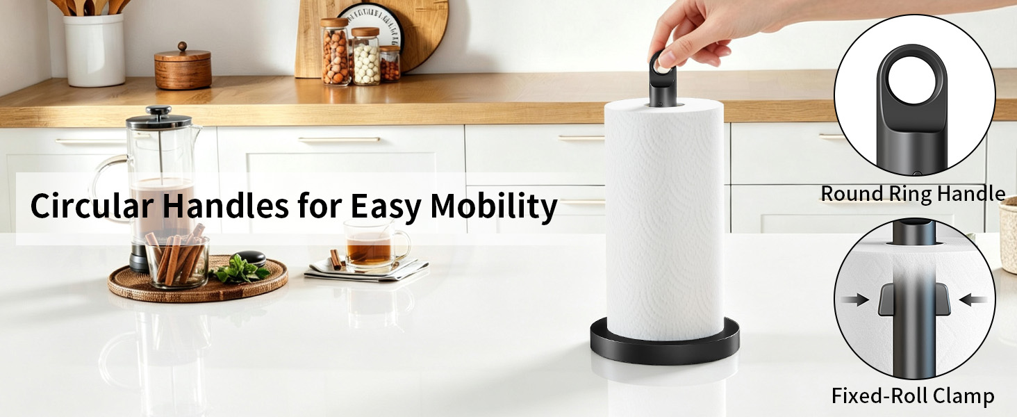 Paper Towel Holder Countertop for Kitchen