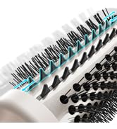 TYMO Thermal Brush Heated Round Brush - STYLUX Blowout Volumizer with Flexi-Fit Tech for Hair Str...