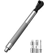 LSFYVM 3/8" Offset Extension Wrench for Electric Drill, Impact Ratchet Extender for Tight Spaces,...