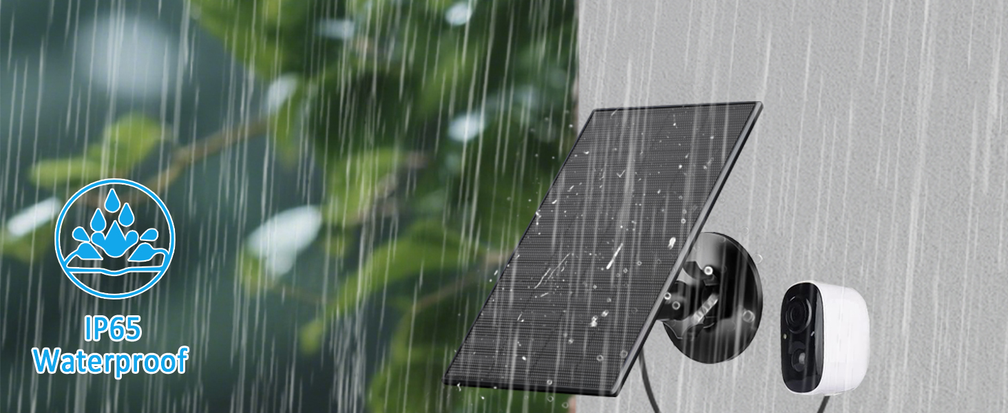 Solar Panel for Security Camera