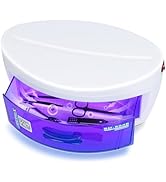 Sterilizer For Nail Tools,LXIANGN Large Capacity 8 W Multipurpose Nail Tools Cleaning Box Nail St...