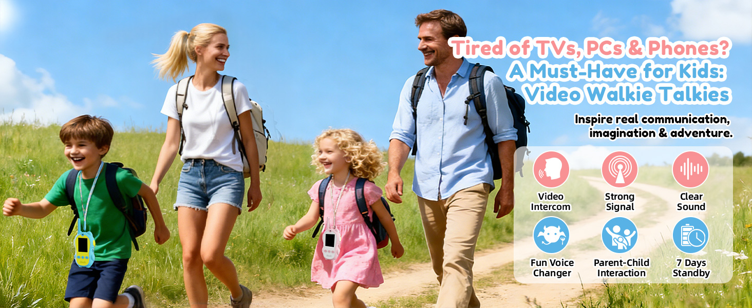 video walkie talkies for kids