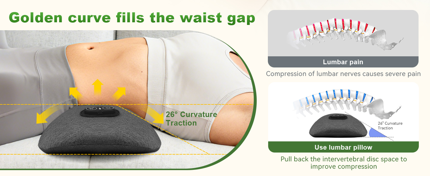 smooth spine triple fusion back massager