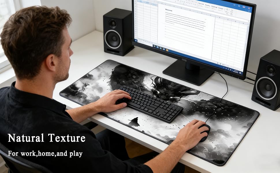 large mouse pad