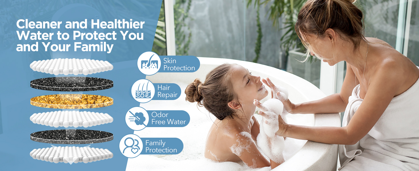 shower head with filter