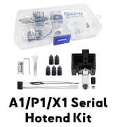 XIFOWE Hotend A1 Mini/A1 Assembly with Standby Nozzles Compatible with Bambu Lab A1 Mini/A1 Serie...