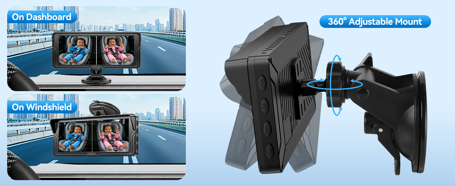 360° Adjustable Mount