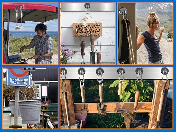 Strong Magnetic hooks for hanging