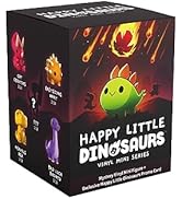Unstable Games TeeTurtle Happy Little Dinosaurs - Vinyl Mini Figures Mystery Box Series, Black