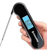 0.5 Sec Instant Read Meat Thermometer Digital with ±0.5? Precision, Food Thermometer for Cooking ...