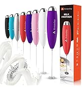 Frother for Coffee, Frother Handheld, Milk Frother, Upgraded Matcha Whisk Drink Mixer Electric Mi...