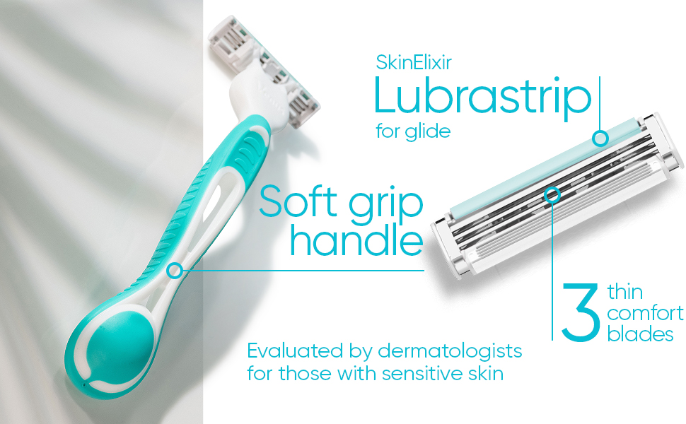 soft grip handle and skinelixir lubrastrip