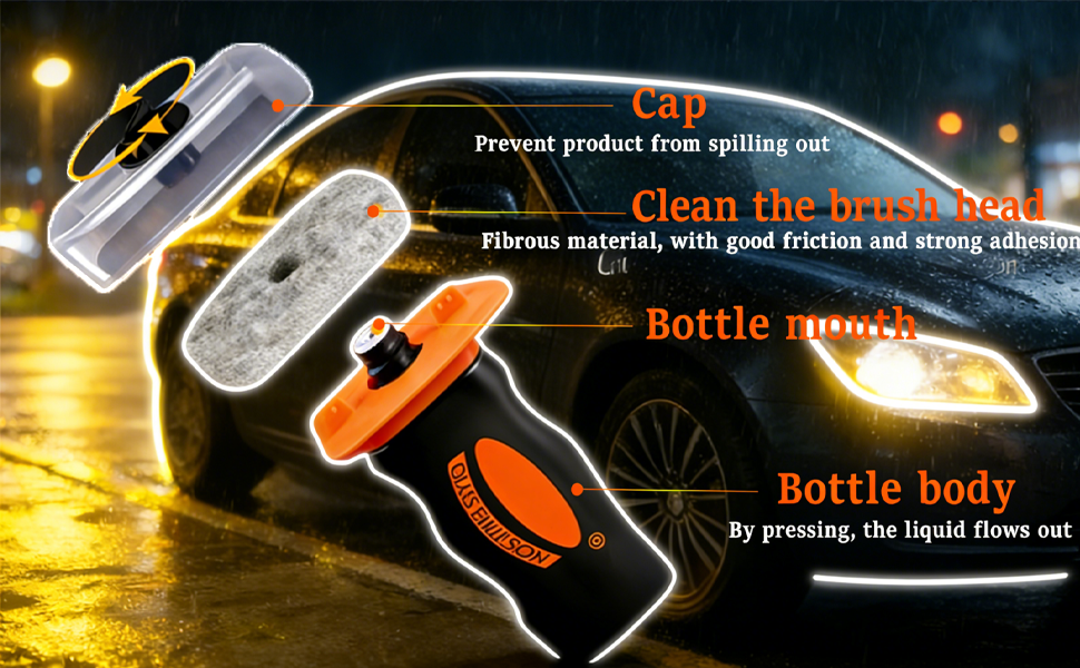 glass emulsion cleaner glass guard glass emulsion handheld glass oil-film remover glass cleaner