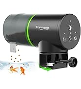 FREESEA Automatic Fish Feeder for Aquarium: Auto Fish Food Dispenser with Timer for Small Tank Be...