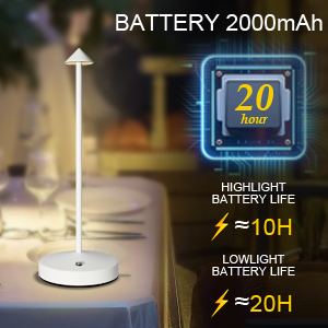 rechargeable table lamps