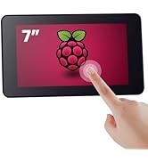 Hosyond 7 Inch Touchscreen IPS DSI Display Compatible with Raspberry Pi 5, 800x480 Capacitive Scr...