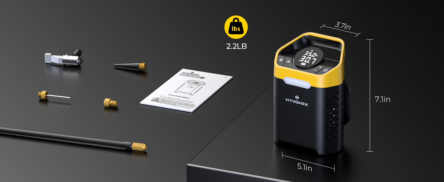 Cordless Portable Tire inflator