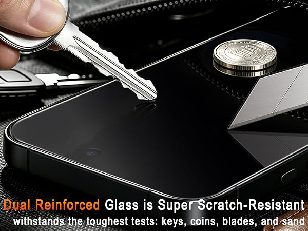 Tempered Glass Screen Protector for iPhone 17 Pro Max
