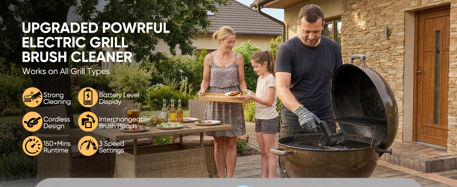 Electric Grill Brush
