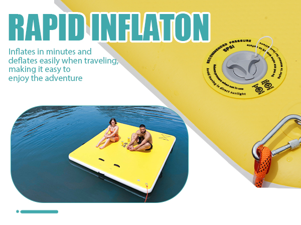 Inflatable Floating Dock