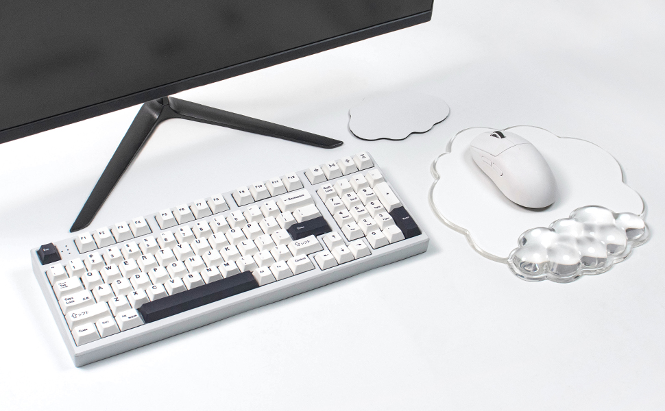 ergonomic mouse pad with support