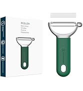 KITCHENDAO Swivel Vegetable Potato Peeler for Kitchen, Japanese Stainless Steel Sharp Blade, Heav...