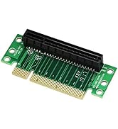 SinLoon PCI- Express 8X Riser Card 90-Degree Adapter Card PCI-E 8X Extender Extension Card for 1U...