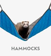 Paw Inspired Hanging Fleece Hammock for Ferrets, Rats, Chinchillas, Sugar Gliders, Small Pets