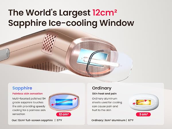 ice cooling laser hair removal