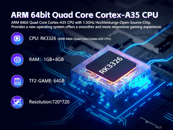 Retro Handheld Game Console