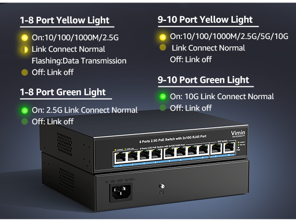 8-Port 2.5G PoE+ Switch