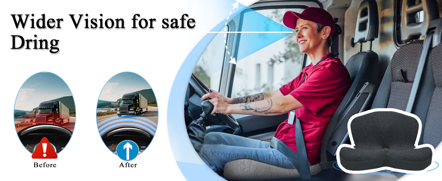 car seat cushions for driving 