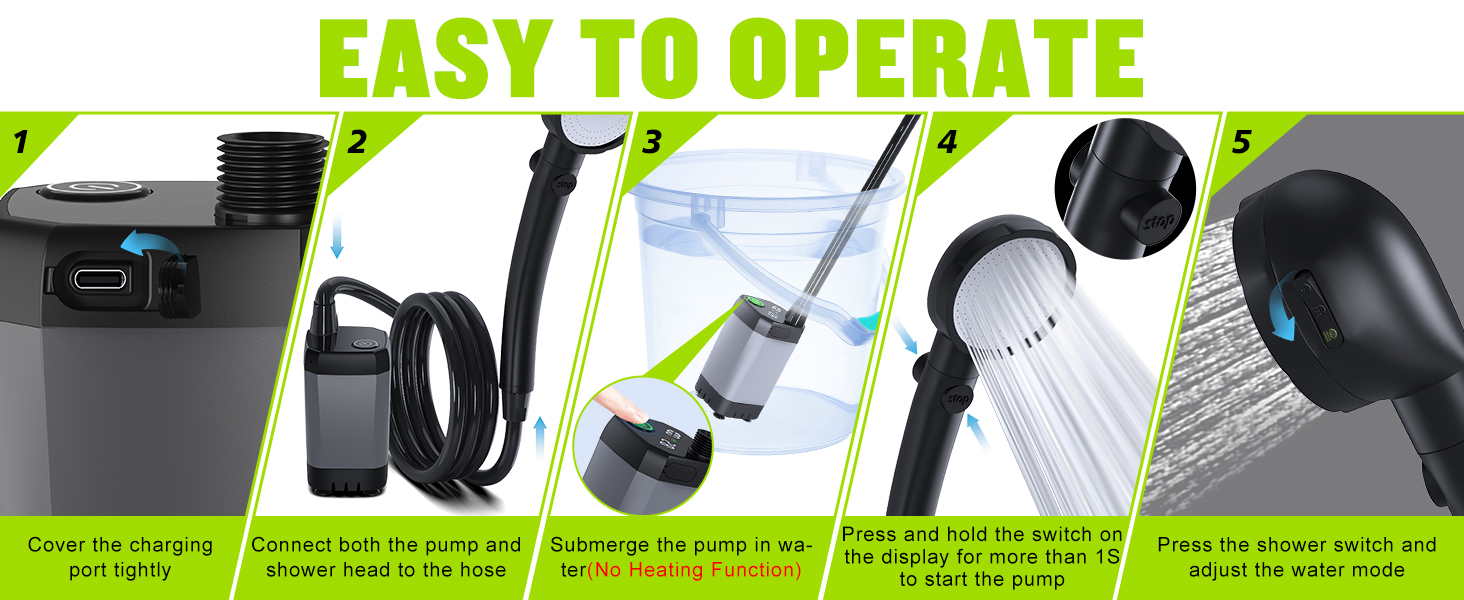 Portable Shower for Camping