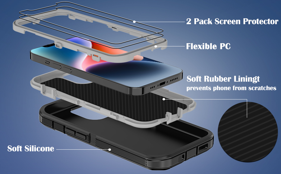 iphone 14 case heavy duty
