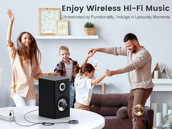 Enjoy Wireless Hi-Fi Music