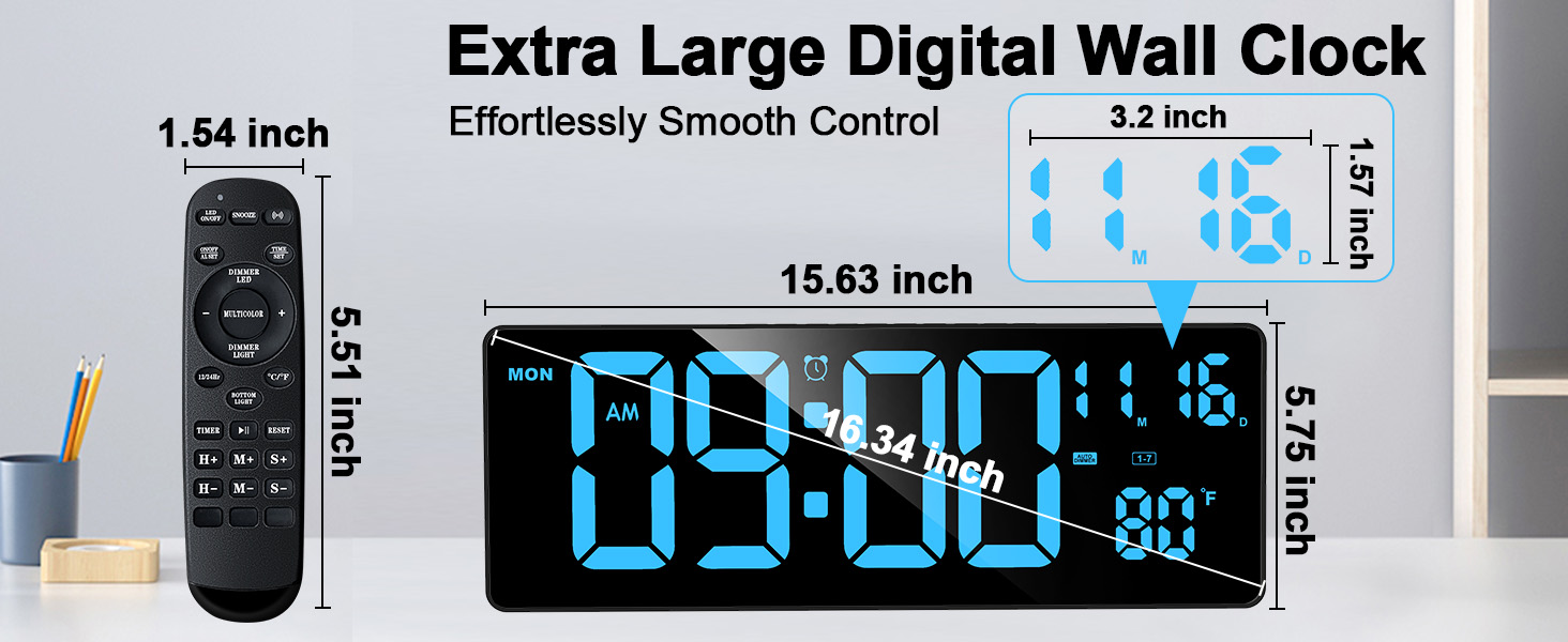 large wall clock